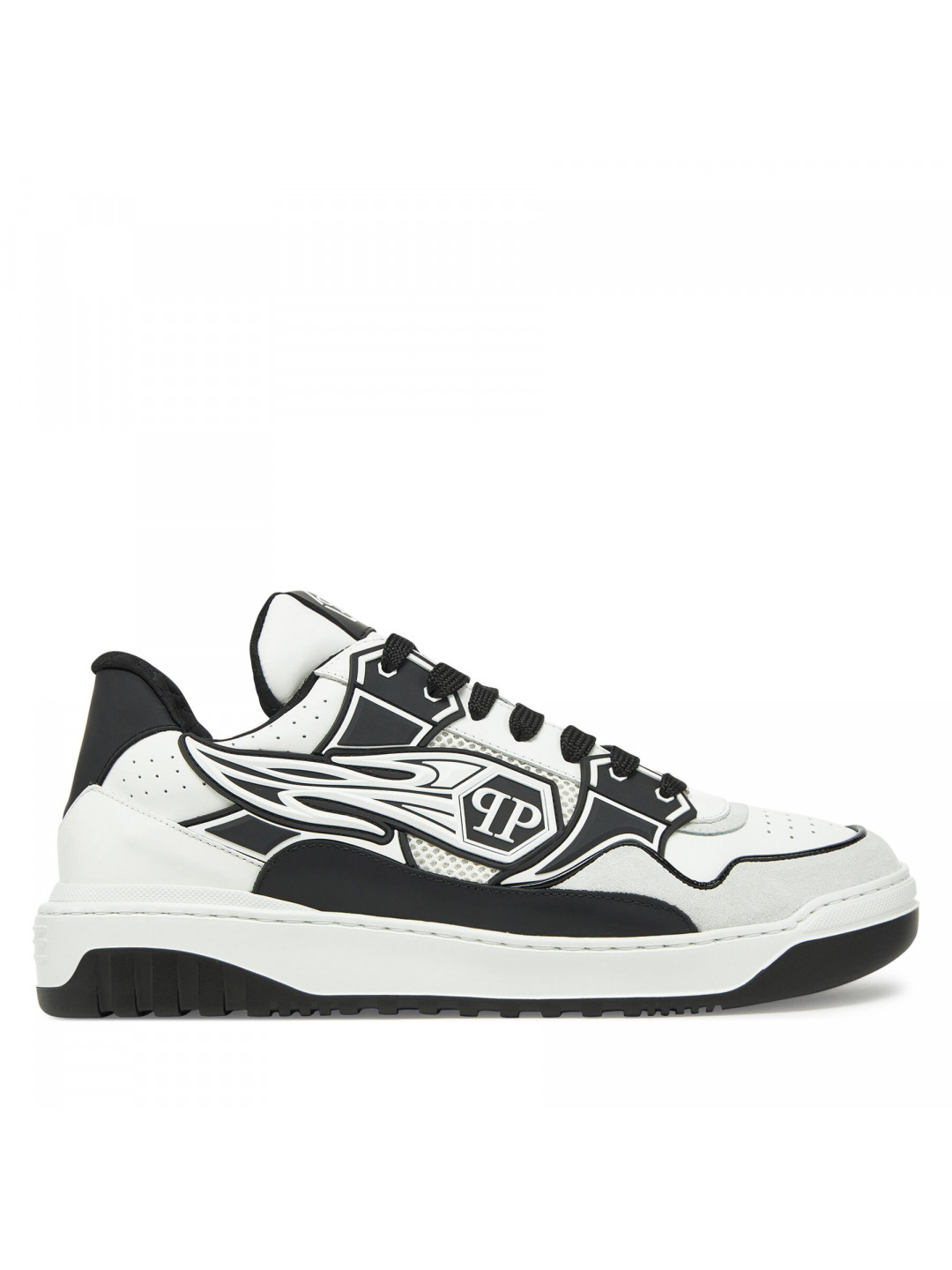 Sneakersy PHILIPP PLEIN SAES MSC4017 PLE010N0102 Bílá